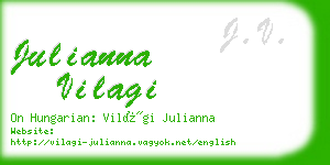 julianna vilagi business card